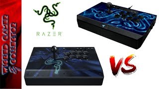 Razer Panthera Old vs. New Arcade Stick Model Comparison