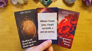 I&#39;M SORRY FOR BREAKING BOTH OUR HEARTS 😰 I WISH I TREATED YOU BETTER!  I  APOLOGIZE! (LOVE READING)