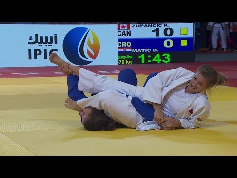 women judo newaza (armbar)