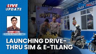 Resmi, Polresta Bandar Lampung Launching Layanan Drive Thru SIM & e-Tilang: Mudahkan Masyarakat