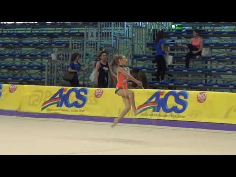 Alice Battisti fune - Nazionali AICS 2017