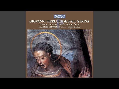 Lamentations, Book 3: Lamentation I, "de Lamentatione Jeremiae Prophetae"