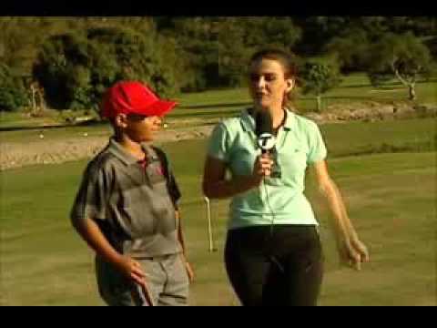 Débora se aventura em mais um esporte olímpico: o golfe