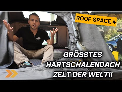 Presentation of the Roof Space 4 at CMT 2025 – The world's largest hard-shell roof tent