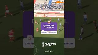 E responde o Azulão! Jogo pegando fogo! 🔥⚽ #Alagoano2026 l CSAxCRB