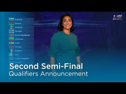 QUALIFIERS ANNOUNCEMENT: Second Semi-Final - Euro Song Contest 15 🇹🇳