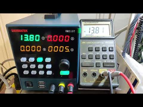 HANMATEK HM310T Programmable Regulated DC power supply 30V 10A Review, Home workshop or bench PSU