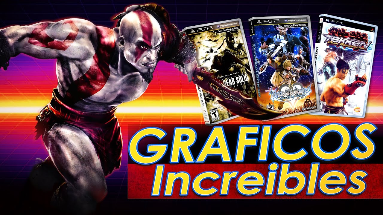 5 JUEGOS DE PSP que Parecen de PLAYSTATION 2 🔥 [ ¡Gráficos al Limite! ]