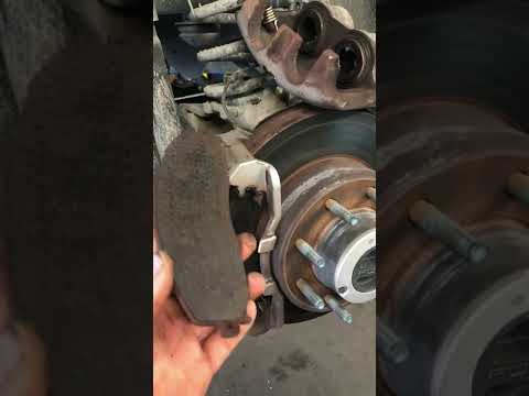 2021 Ford F350 6.7 with 40,000km and already worn down two sets of brake pads on the front!!