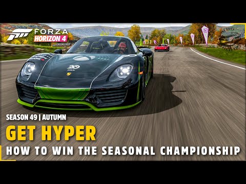 How to win GET HYPER | with tune | Season 49 Autumn | Forza Horizon 4