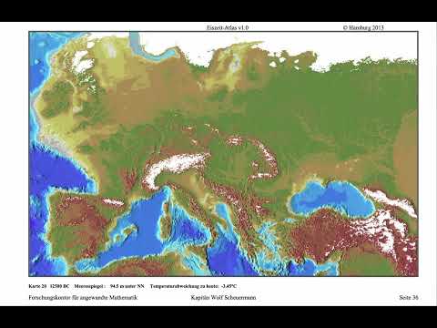 Meeresspiegel Entwicklung Eiszeit bis Heute Europa