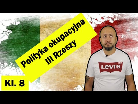 Grade 8 - The occupation policy of the Third Reich and the Holocaust. The situation on Polish soi...