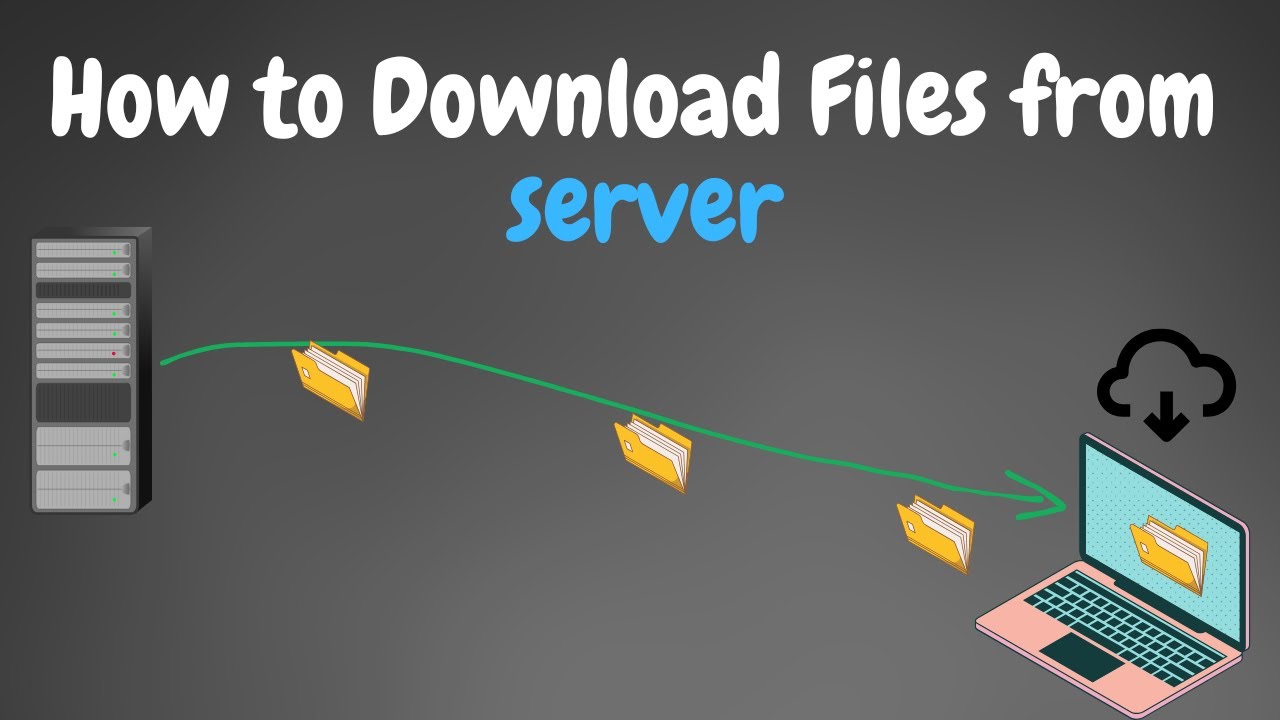 How to download files from server ( Quick Way )