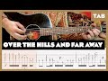 Led Zeppelin Over The Hills And Far Away Guitar Tab Lesson Cover Tutorial