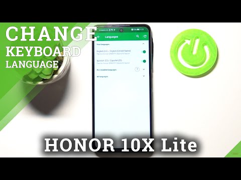 How to Change Keyboard Language in HONOR 10X Lite – Switch Current Keyboard