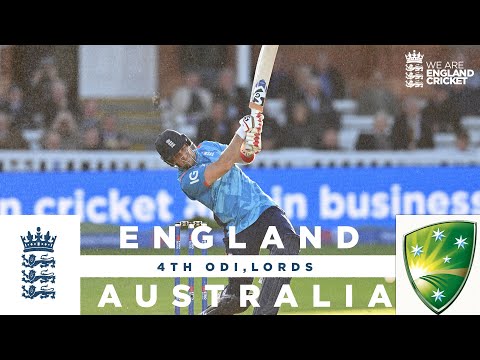Livingstone Smashes 62 Off 27 | Highlights - England v Australia | 4th Men’s Metro Bank ODI 2024