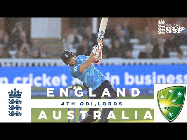 Livingstone Smashes 62 Off 27 | Highlights – England v Australia | 4th Men’s Metro Bank ODI 2024