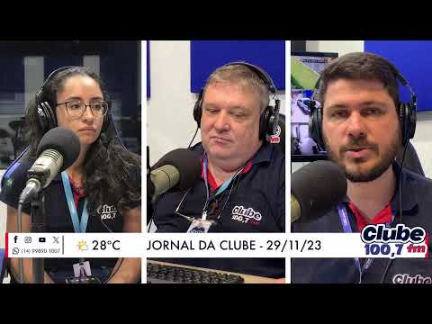 Jornal da Clube - 29/11/23 - Edição do Almoço