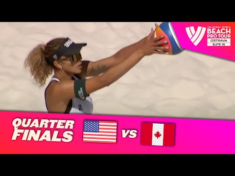 Nuss/Kloth vs. Melissa/Brandie - Quarter Finals Highlights Ostrava 2023 #BeachProTour