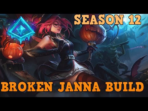 JANNA IS BROKEN (Season 12) - New build 58%+ win rate!