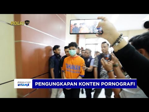 POLDA JATIM UNGKAP KASUS PENYEBARAN KONTEN PORNOGRAFI ANAK LEWAT TELEGRAM