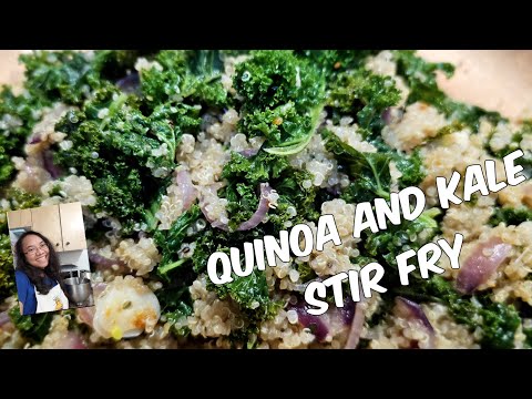 Quinoa and Kale Stir Fry