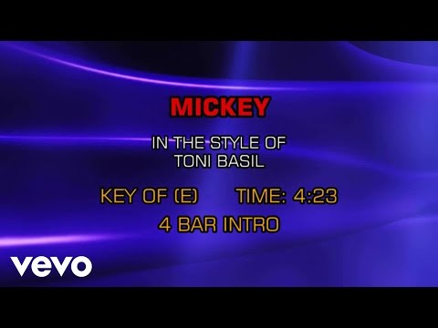 Toni Basil - Mickey (Karaoke)