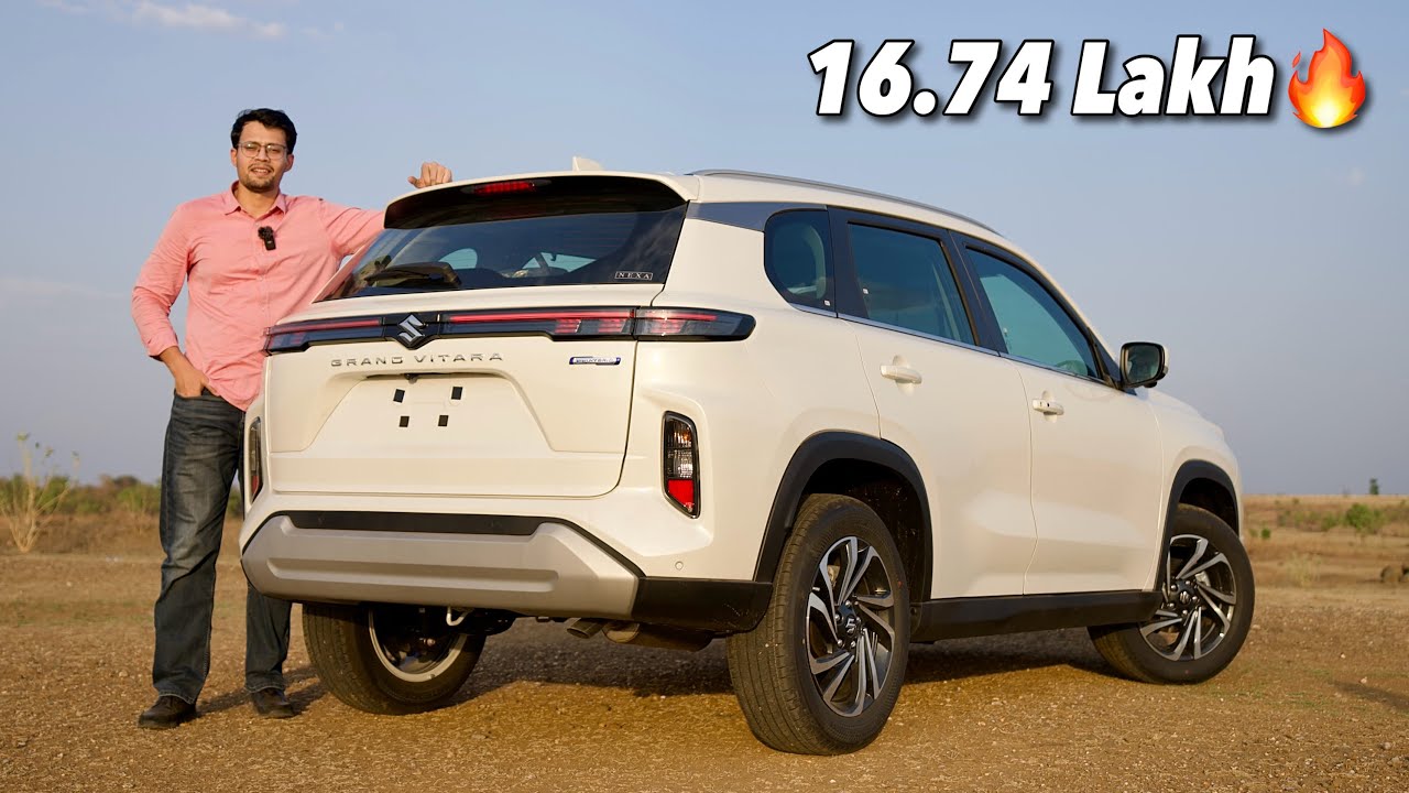Finally!! New Grand Vitara 🔥 2025 Maruti Grand Vitara Alpha Optional Review
