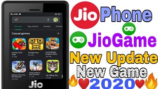 Jio Phone Me Jio Game New Feature  Update On Jio S