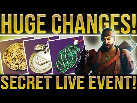 Destiny 2. SECRET LIVE EVENT! Huge Nerfs/Buffs, Destiny 3, Hidden Bounties, New Quests & More!