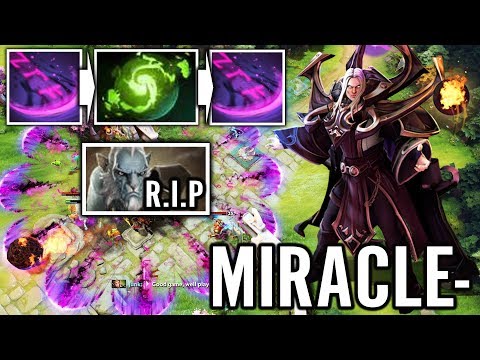 Miracle Invoker RIP that PL Best Invoke of Dota 2 Miracle-