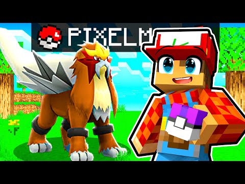 CATTURO ENTEI LEGGENDARIO NELLA PIXELMON SU MINECRAFT ITA!!