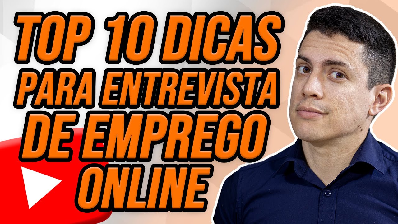 10 DICAS PARA ENTREVISTA DE EMPREGO ONLINE – COMO PASSAR NA ENTREVISTA DE EMPREGO POR VIDEOCHAMADA