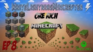 White Lightning Minecraft Ep 8: Ore Rich
