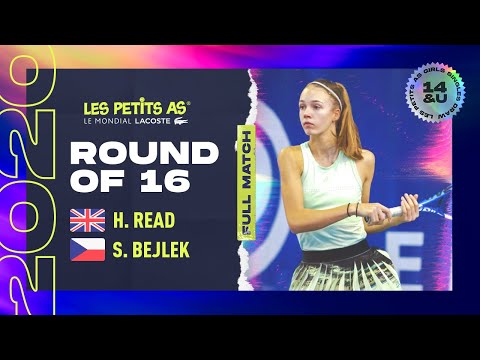 Les Petits As 2020 | Girls Round of 16 | Hannah Read vs. Sara Bejlek