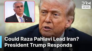 BREAKING NEWS: President Trump Comments on Iran’s Future Leadership Choices | DRM News | AC1F