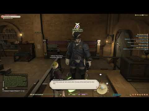 Final Fantasy XIV - A Realm Reborn [Job Quest - Weaver] The Velveteen Dress Lv.25