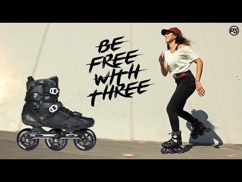 Be free with three - Barcelona on Powerslide HC Evo Pro Triskates