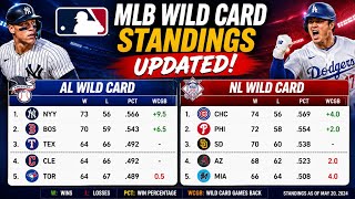 MLB Wild Card Standings Today | Al Wild Card | Nl Wild Card | August 23, 2026 Updated