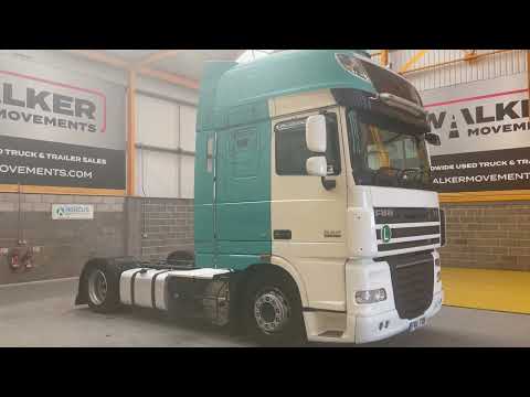 New In Stocklist For Sale: DAF XF105 460 Eu5 SUPER SPACE CAB LOW RIDE 4X2 TRACTOR UNIT–2011–FN11 FBN