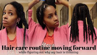 My hair is thinning - my routine while I figure out what is going on