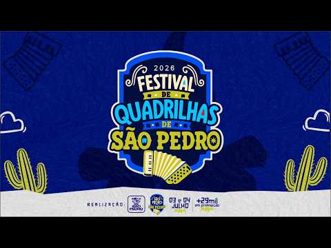AO VIVO | FESTIVAL DE QUADRILHAS SÃO PEDRO EM SÃO PEDRO 1ª NOITE |  #transmissãoaovivo