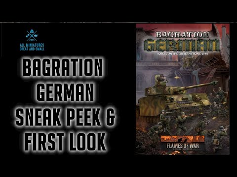 German Bagration for Flames of War. First Look and Sneak Peek