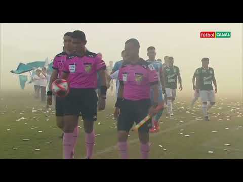 "Recibimiento Club Blooming clasico cruceño ( 2 a 1 )" Barra: Los Chiflados &bull; Club: Blooming