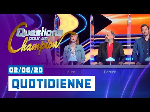 EMISSION DU 2 JUIN 2020 - Questions pour un champion - Emission full
