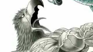 preview picture of video 'Aztec duality: Eagle and Snake. The Fantasy Art of ARTEMIOGEVARA!'