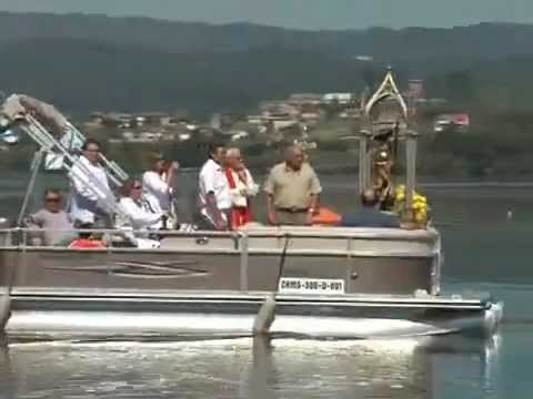 Procesión de San Roque en Castrelo de Miño no ano 2010