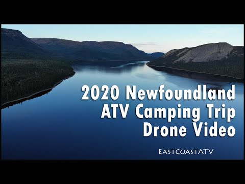 Crossing Newfoundland By ATV 2020 - Drone Video