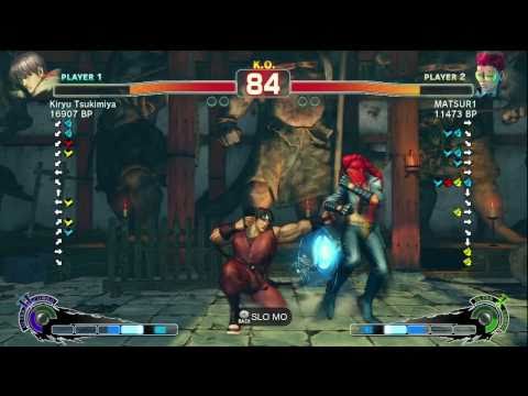 Kiryu Tsukimiya [Guy] vs MATSUR1 [Viper] SSF4 Japanese Online Ranked Matches - TRUE-HD