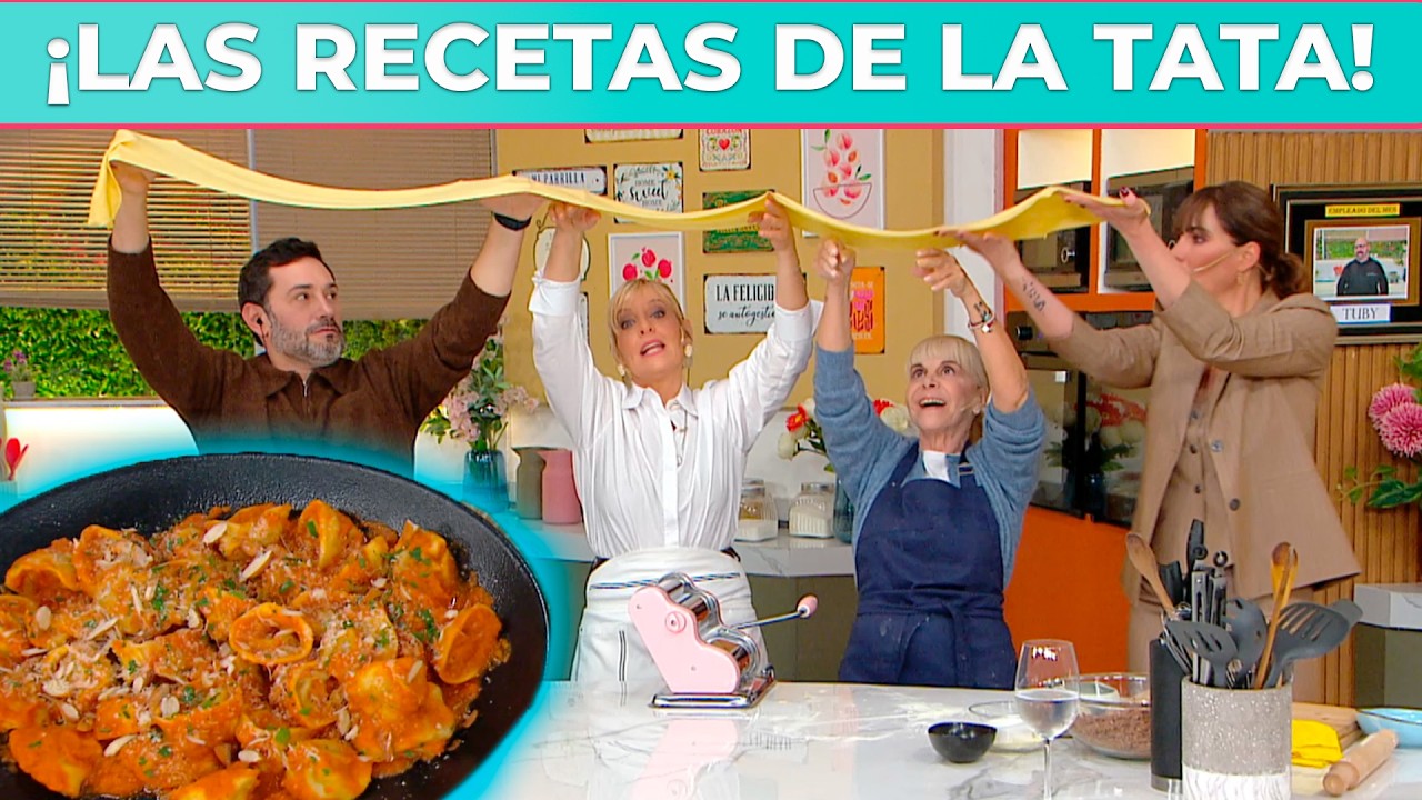 CAPELETIS DE ESTOFADO DE VACÍO CON SALSA ROMESCO: imperdible paso a paso con Claudia Villafañe